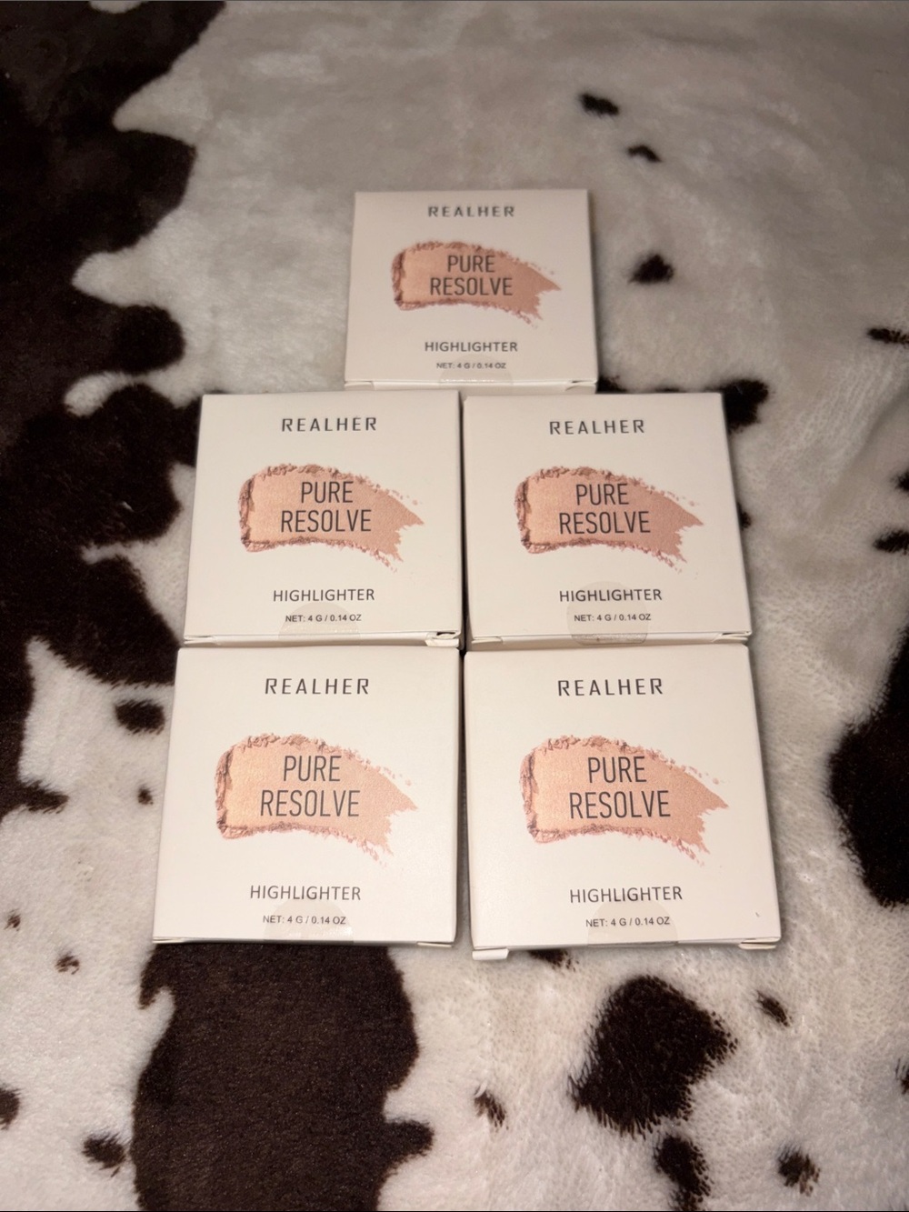 RealHer Pure Resolve Highlighter - Champagne Rose Glow